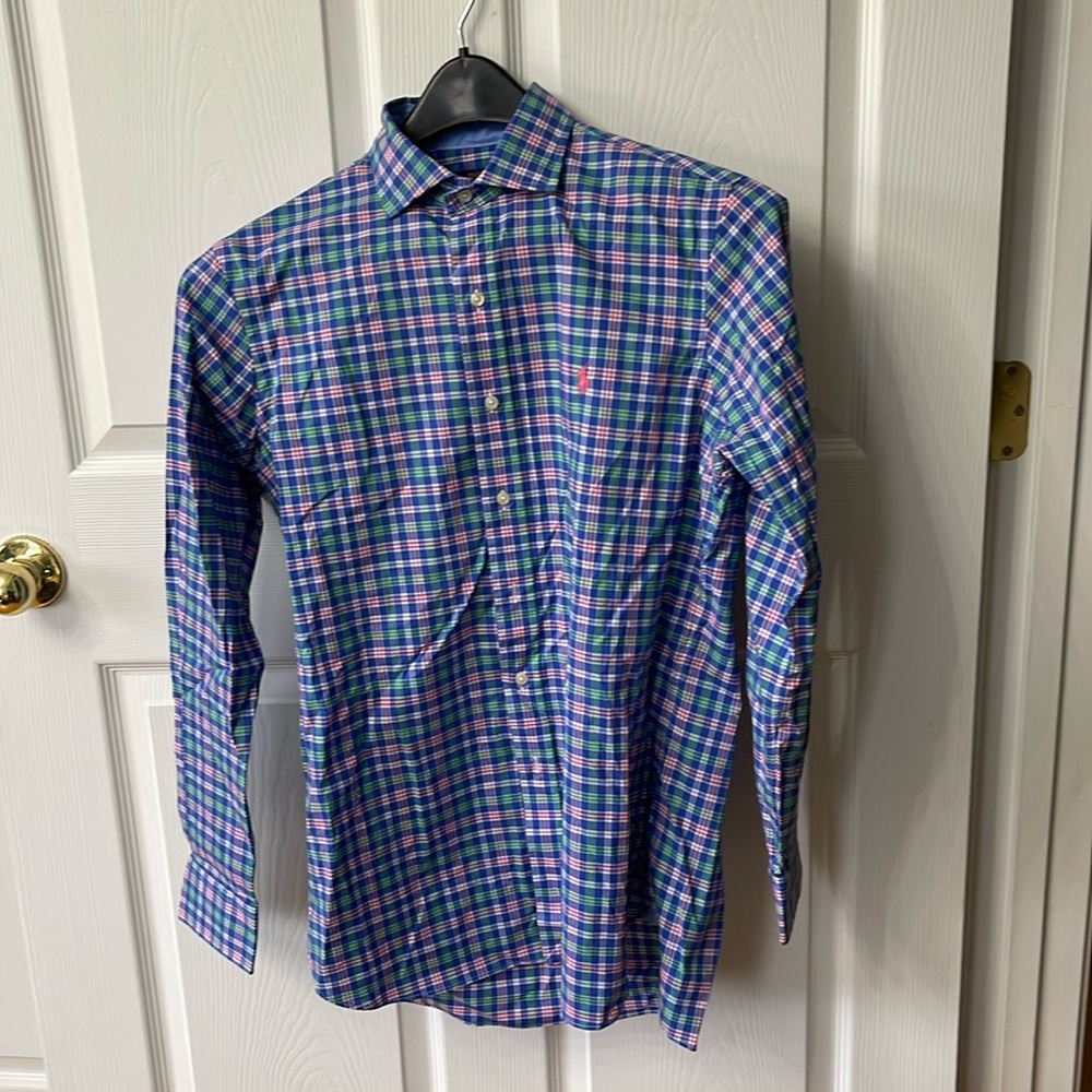 Polo by Ralph Lauren Multicolor Plaid Casual Button Down Shirt